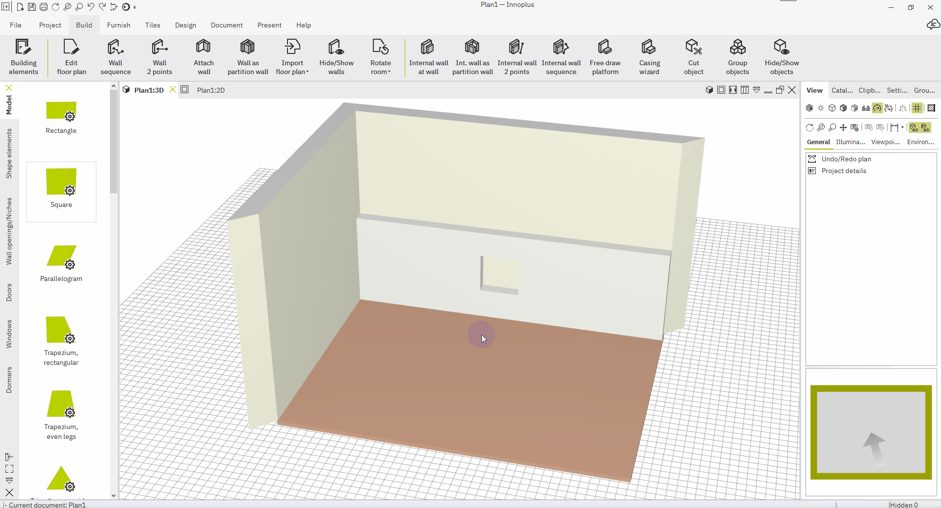 How to fill a niche in a wall – Innoplus